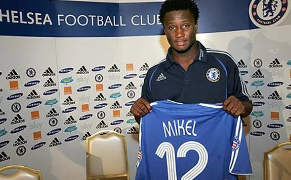 Mikel signs for Chelsea