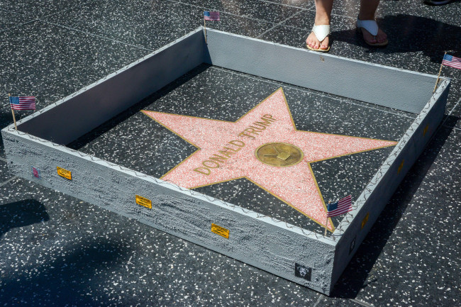 Trump Hollywood Star