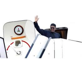 Buhari traveling