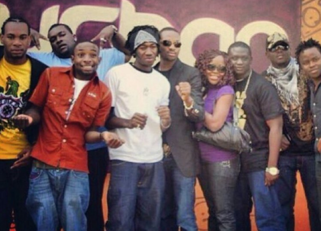 D'Prince, kay switch F. Shaw, DBanj, Omawunmi, Wande Coal, Dr Sid, Yemi Sax in South Africa