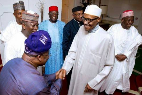 Governors visit Buhari in London