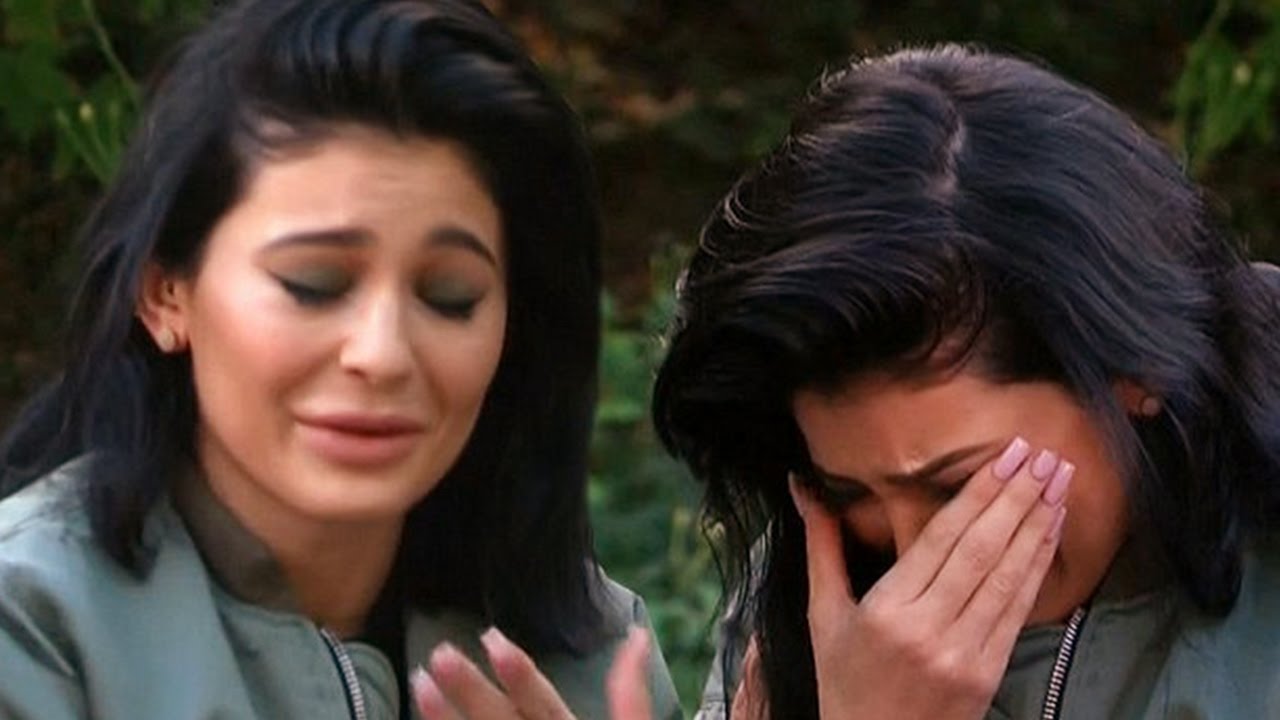 Kylie Jenner crying
