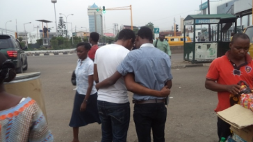 Gay couple in Nigeria