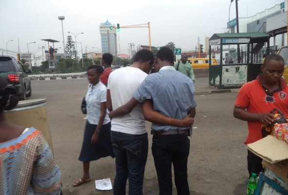 Gay couple in Nigeria