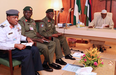 Buhari service chiefs