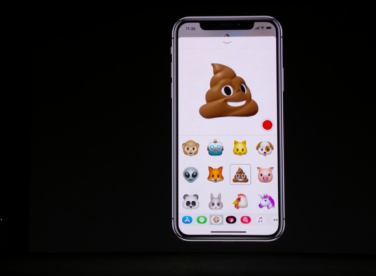 iPhone X animoji