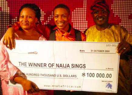 Jon Ogah, Naija Sings winner