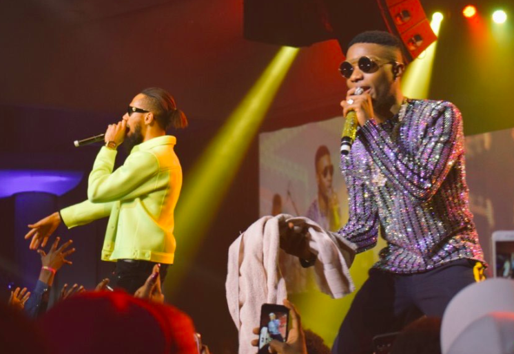 Wizkid and Phyno, concert