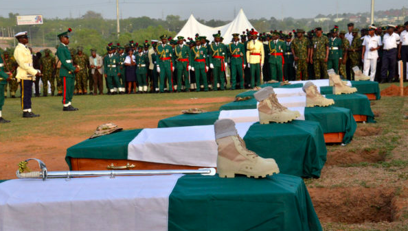 Armed Forces Remembrance Day - Soldiers who have died fighting Boko Haram