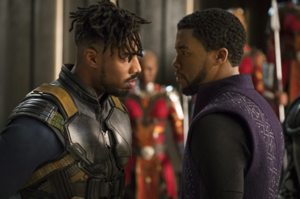 T'Challa and Killmonger