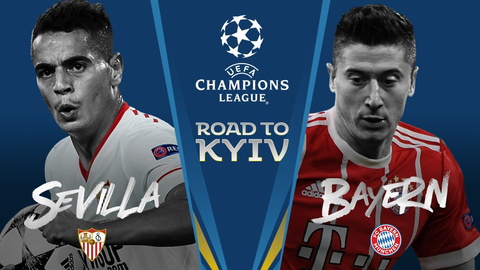 UCL Draw Fixtures, Sevilla vs Bayern