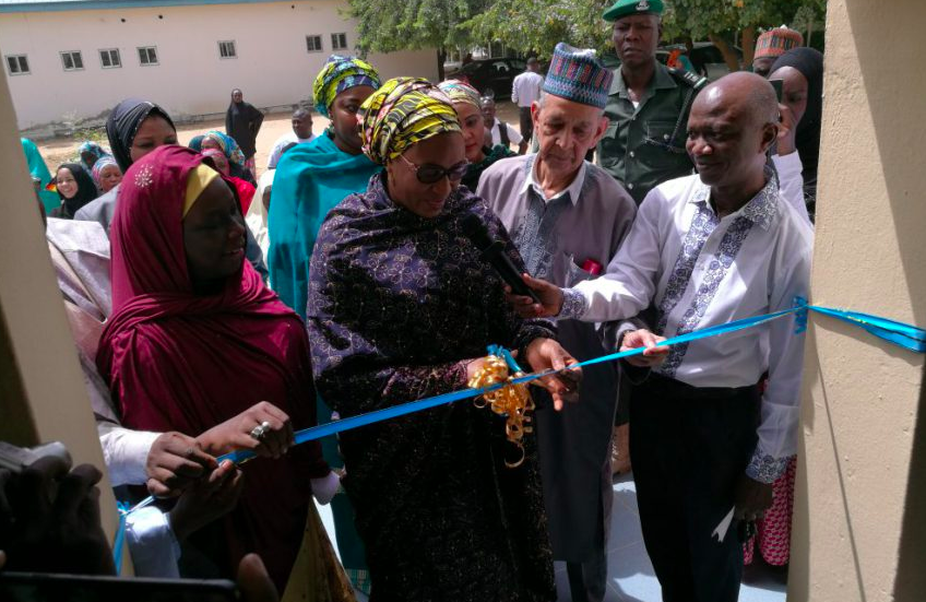 Borno State's first dady, Nana Shettima, on Monday commissioned a Sexual Assault Referral Centre (SARC)