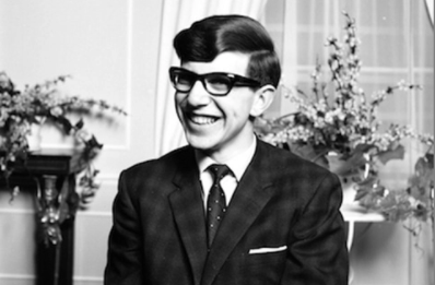 Young Stephen Hawking