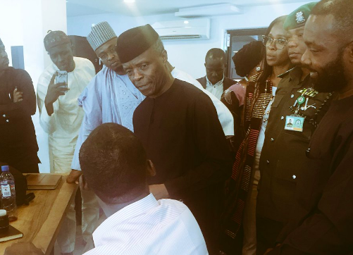 Osinbajo, Workstation, #VPTourOfTech 