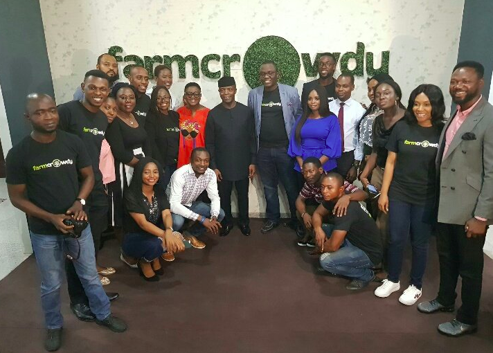 Osinbajo, Farm Crowdy, #VPTourOfTech 