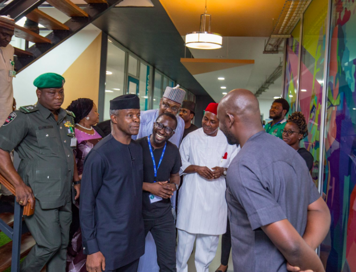 Osinbajo, Andela, #VPTourOfTech 