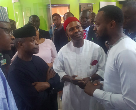 Osinbajo, CC Hub, #VPTourOfTech 