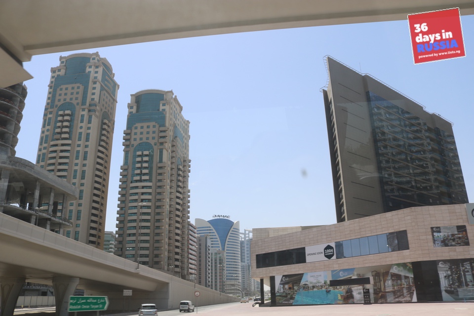 Dubai Landscape, Chidi Okereke, 36 Days In Russia, Travel Diaries