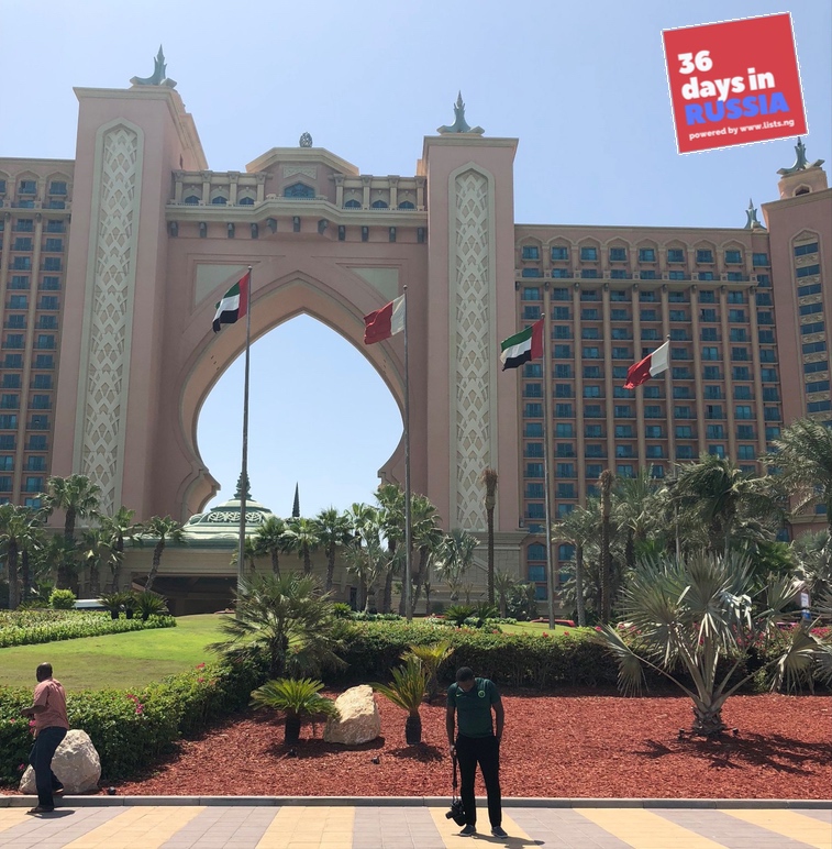 Atlantis Hotel, Dubai Landscape, Chidi Okereke, 36 Days In Russia, Travel Diaries