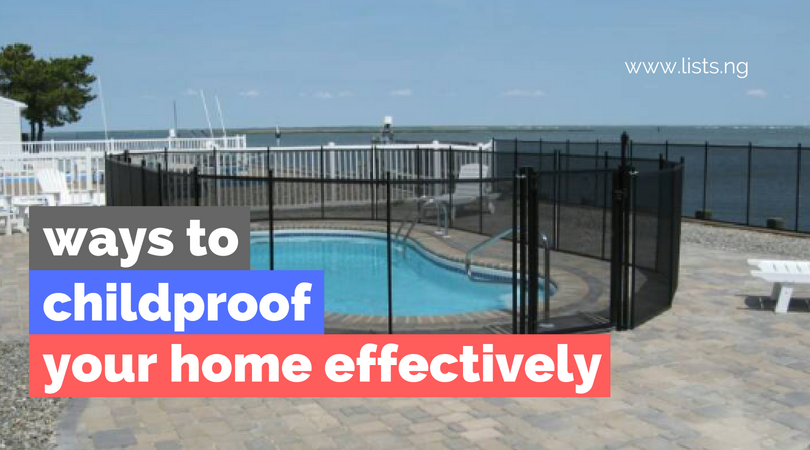 How to Childproof your home