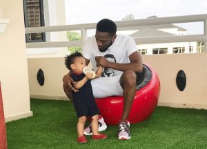 D'Banj and his late son