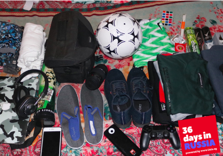 Packing for the worldcup, Russia