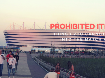 prohibited items at world cup stadiums