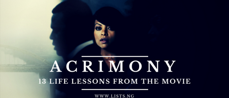 Lessons from Acrimony