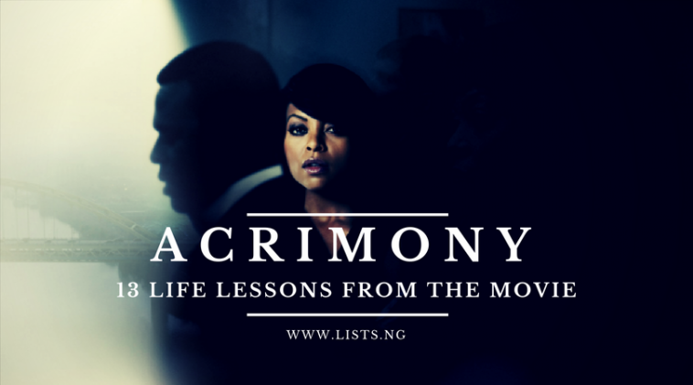 Lessons from Acrimony