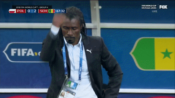 Senegal Coach Aliou Cissé