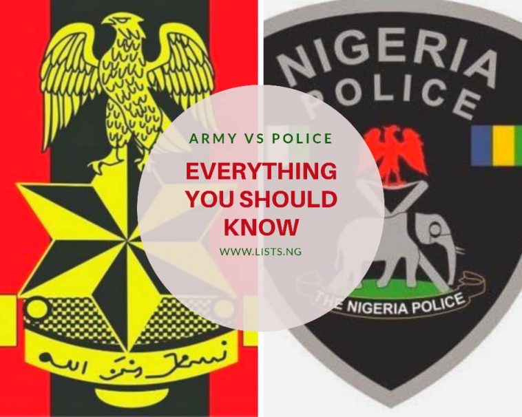 Nigerian Army vs Police