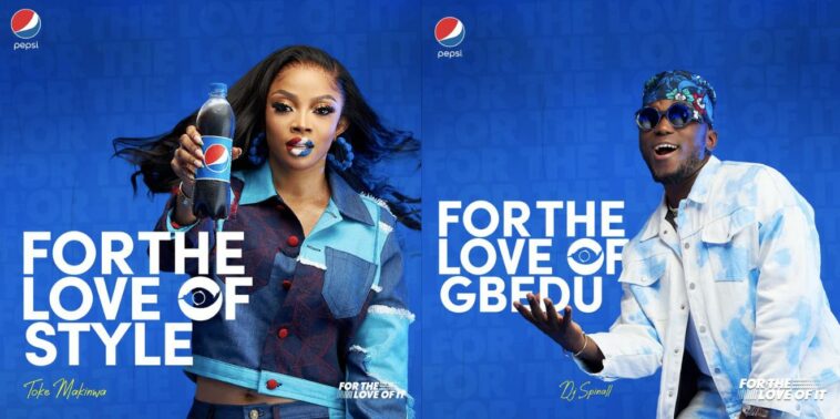 Pepsi Naija - For The Love of It - Toke Makinwa and DJ Spinall