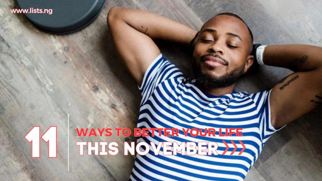 Things to do in November