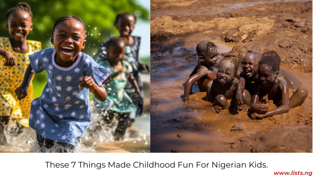 These 7 Things Made Childhood Fun for Nigerian Kids