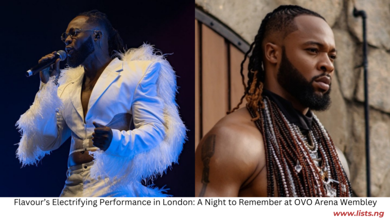 Flavour’s Epic London Concert: 5 Iconic Moments From The OVO Arena Wembley Event