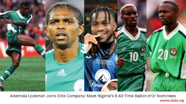 Ademola Lookman Joins Elite Company: Meet Nigeria’s 8 All-Time Ballon d'Or Nominees