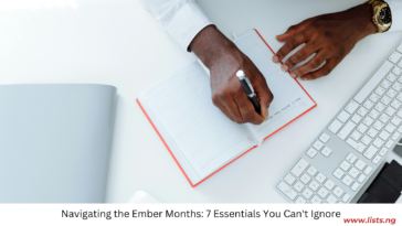 Navigating the Ember Months: 7 Essentials You Can't Ignore