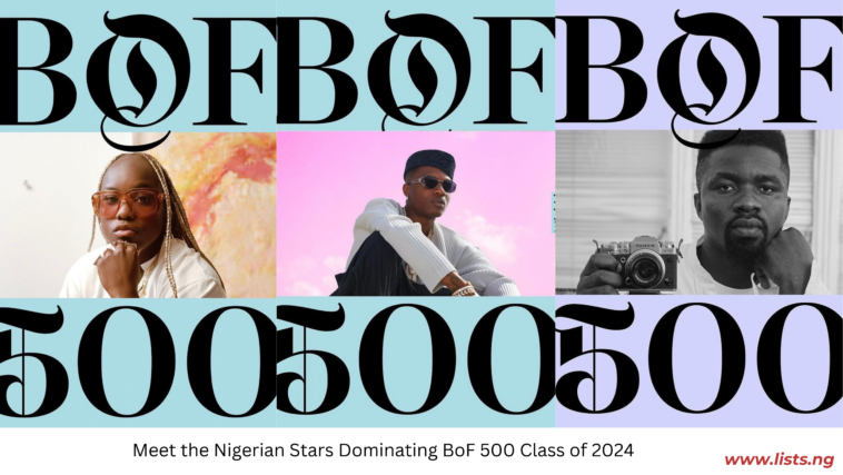 Meet the Nigerian Stars Dominating BoF 500 Class of 2024