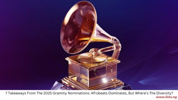 7 Takeaways from the 2025 Grammy Nominations: Afrobeats Dominates, But Where’s the Diversity?