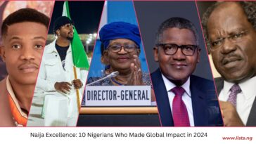 Naija Excellence: 10 Nigerians Who Made Global Impact in 2024