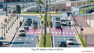 Top 20 Safest Cities in Africa