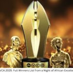 AMVCA 2025: Full Winners List From A Night Of African Excellence