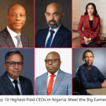 Collage of Top 10 Highest-Paid CEOs in Nigeria