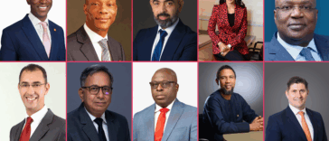 Collage of Top 10 Highest-Paid CEOs in Nigeria