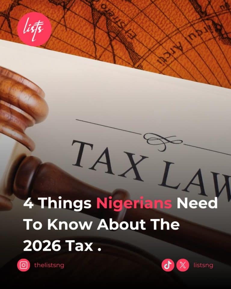 Nigeria’s 2026 Tax Reform : 4 Things You Really Need to Know
