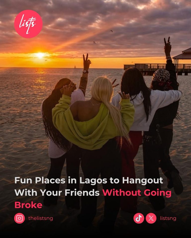 Fun Places in Lagos To Hangout With Your Friends Without Going Broke