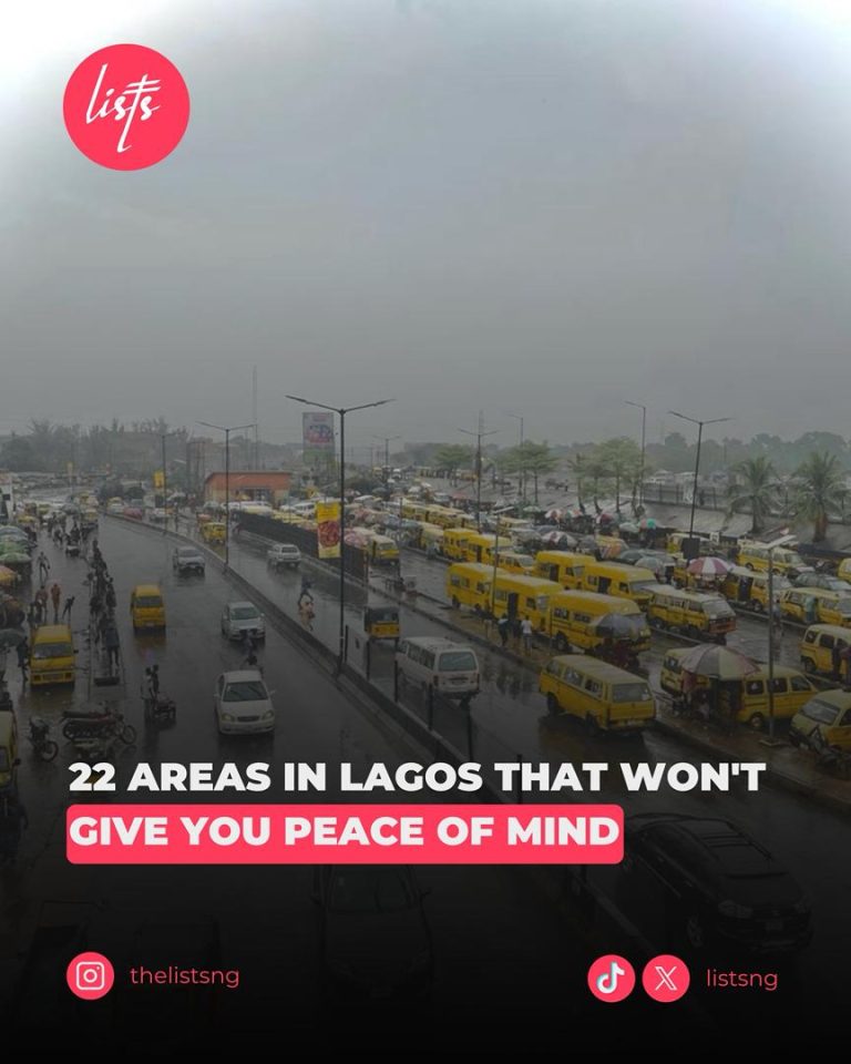 22 Areas in Lagos That Won’t Give You Peace Of Mind