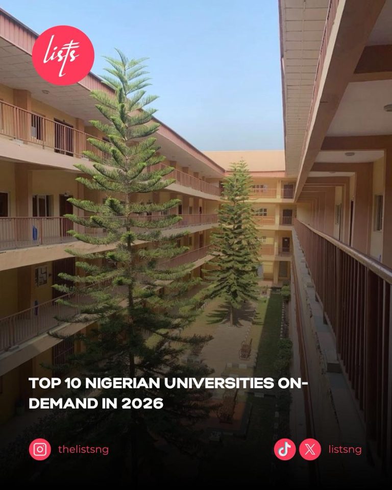 Top 10 Nigerian Universities On-demand in 2026