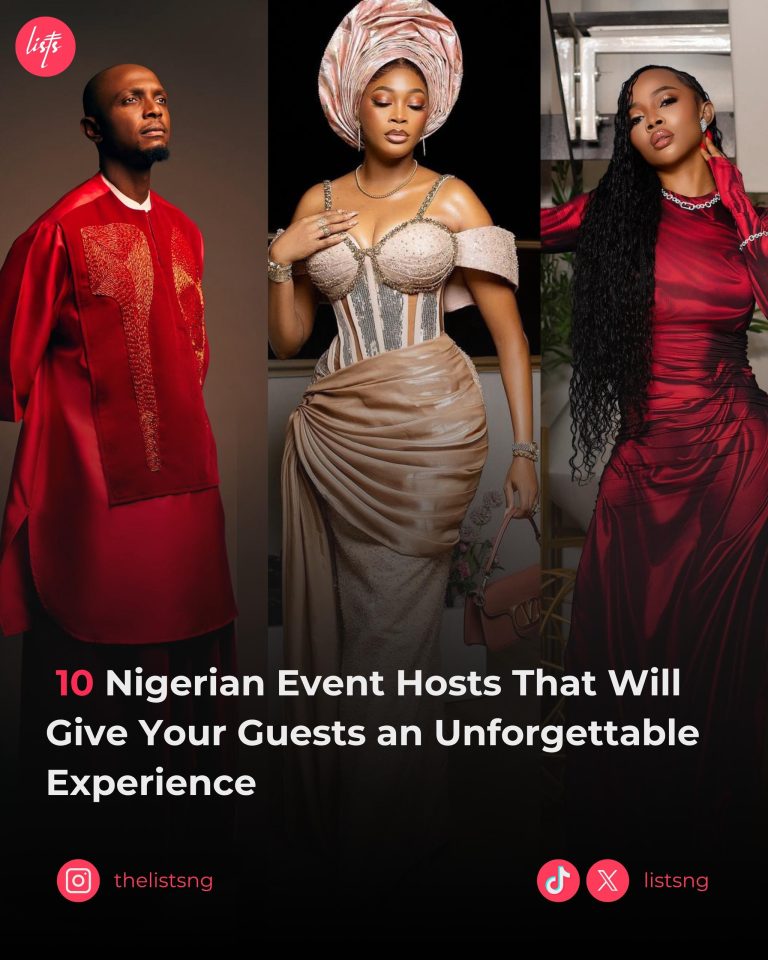 10 Nigerian Event Hosts That Will Give Your Guests an Unforgettable Experience