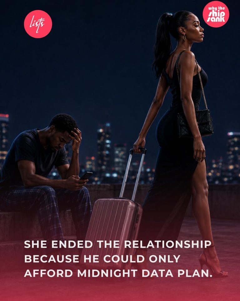 She Ended The Relationship Because He Could Only Afford Midnight Data Plan